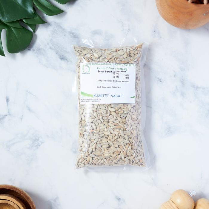 

1000gr Roasted Sunflower Seeds / Biji Bunga Matahari Kupas - Oven - Matang - Panggang - Varian Rasa