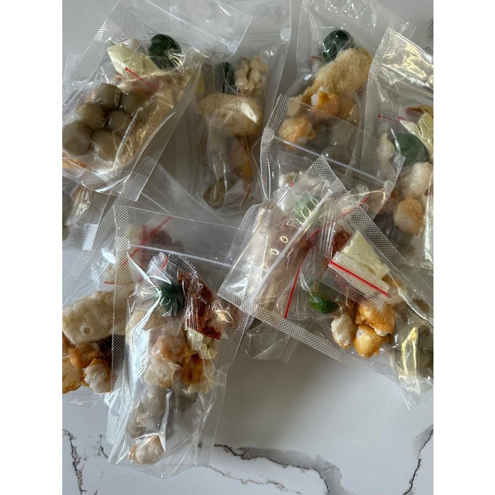 

12 BUNGKUS BASO ACI MINI ABAH ACENG MAKANAN Food Pedas Kuah