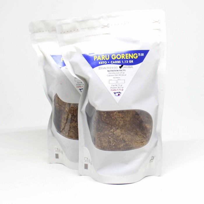 

Keripik Paru Goreng Keto Debm Freindly Sehat Halal Cemilan Paru