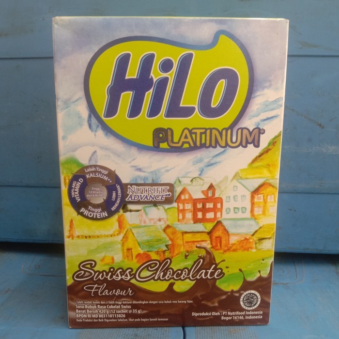 

(Good) Hilo Susu Bubuk Hi-Calcium Platinum swiss Chocolate 420gr