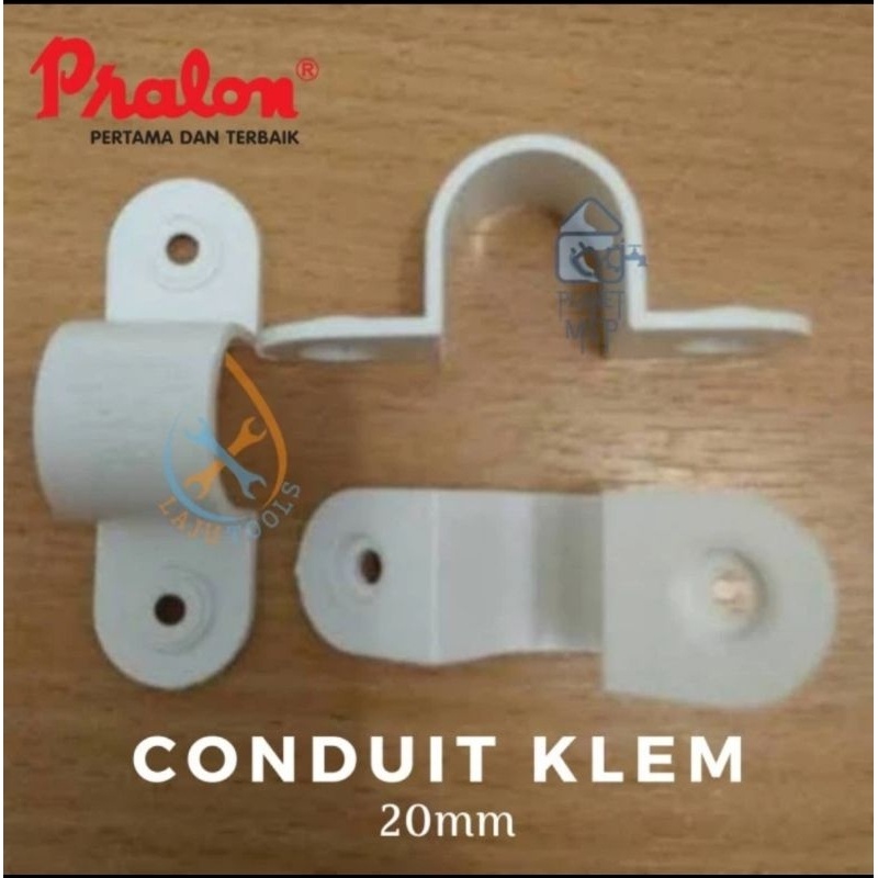 PRALON KLEM CONDUIT 20MM / CLAMP CONDUIT 20MM