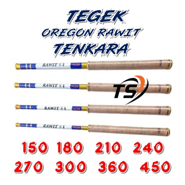 Joran Tegek Oregon Rawit Tenkara 150 180 210 240 270 300 360 450 Joran tegek Ruas Pendek Action Medi