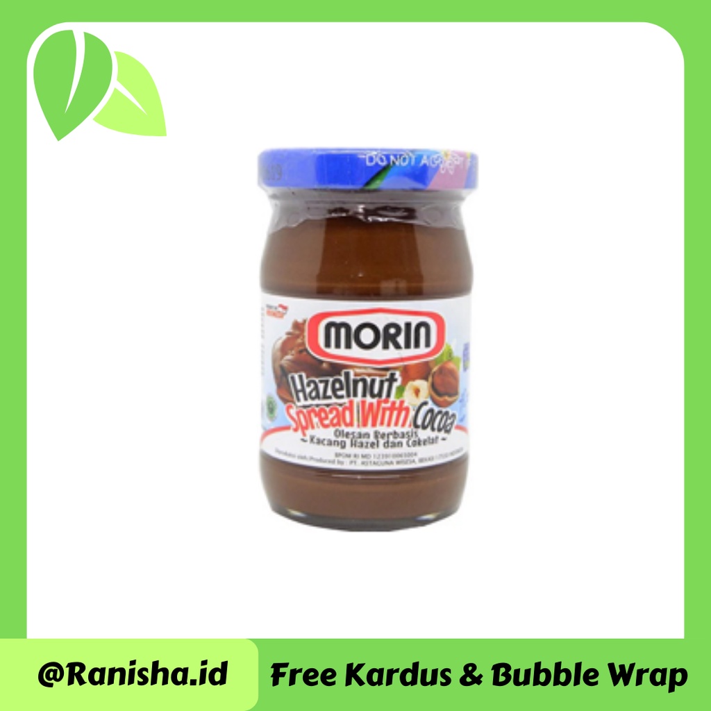 

Morin Jam Hazelnut With Cocoa Botol 150G