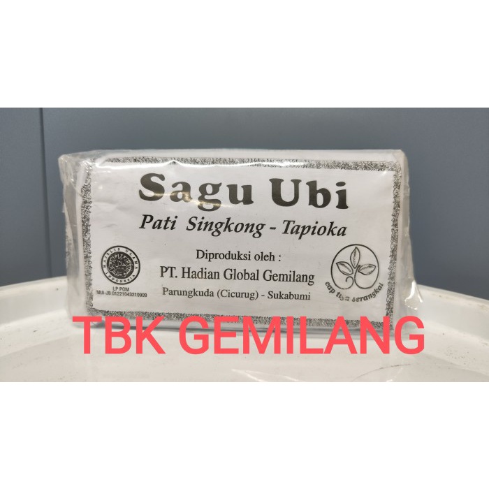 

Tepung sagu ubi pati singkong cap tiga serangkai