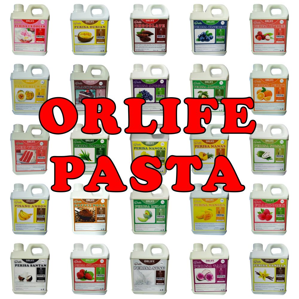 

HJ Pasta Rasa Vanilla Atau Vanila, Vanilli 1 Kg Orlife