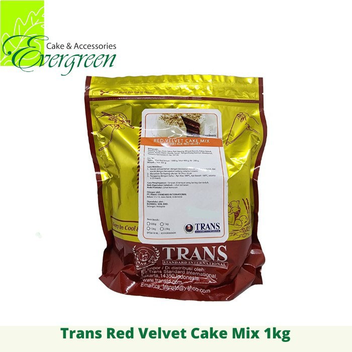 

HJ Red Velvet Premix Trans 1KG