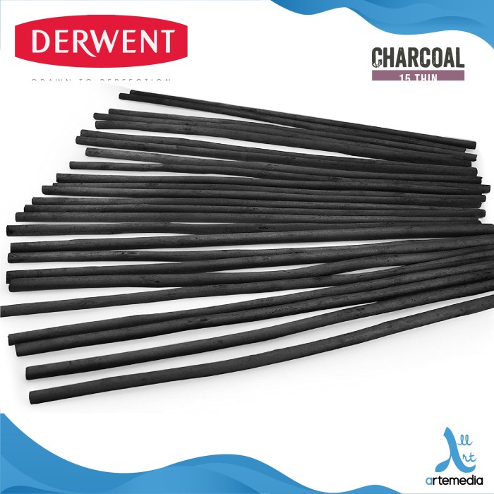 

BALOK ARANG DERWENT WILLOW CHARCOAL THIN