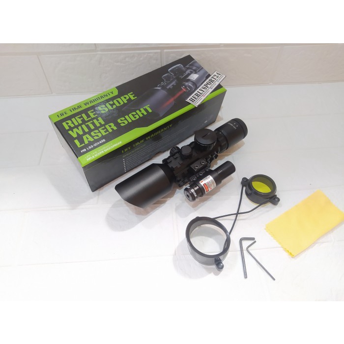 HRG DISKON TELESCOPE M9 LS3-10X42E TELESKOP M9 LS3-10X42E LASER MERAH ACCURATE M9