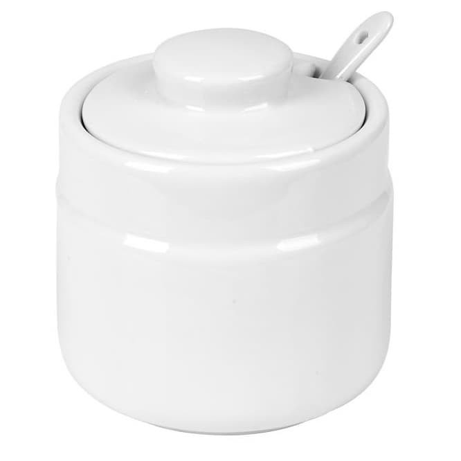 (Good) Home Tempat Bumbu Sambal Dapur Tutup Sendok Keramik