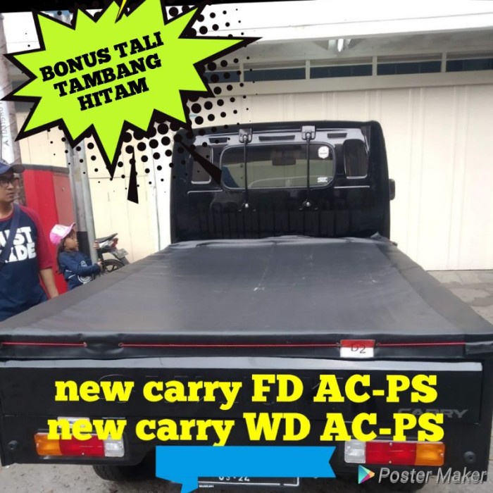 [Good] terpal bak pick up carry tayo new carry 2019-2022 new carry luxury FD