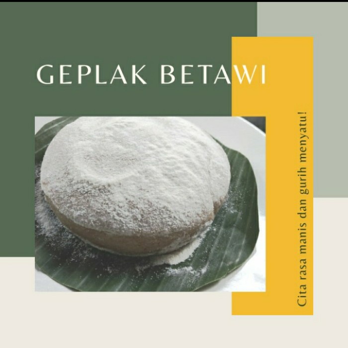

Geplak Betawi (Paket 12) By Cemilandepok