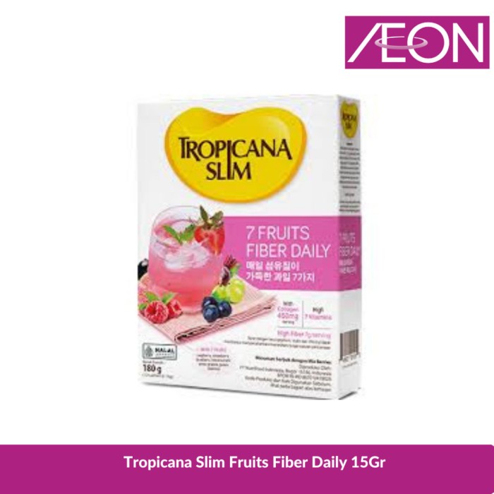 

..... Tropicana Slim Fruits Fiber Daily 15Gr