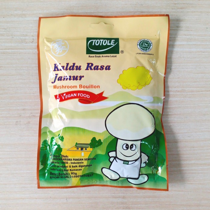 

(Best) TOTOLE KALDU RASA JAMUR / MUSHROOM BOUILLON / VEGAN FOOD / TOTOLE 80G