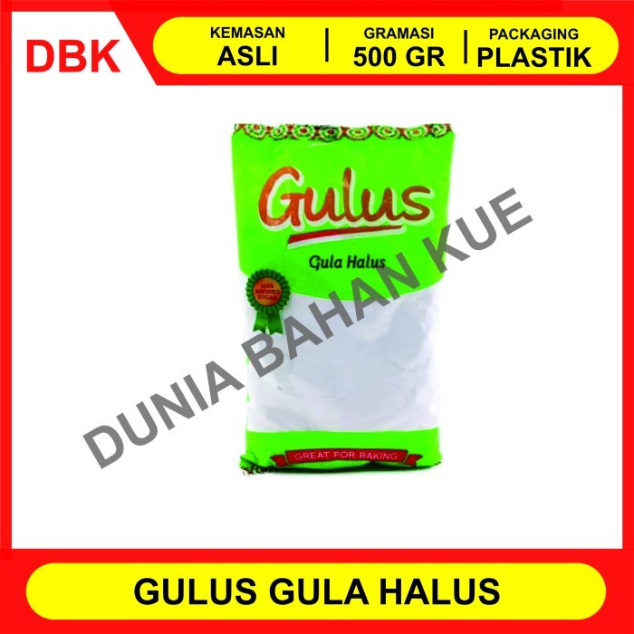 

(Best) GULUS GULA HALUS 500GR / GULA TEPUNG