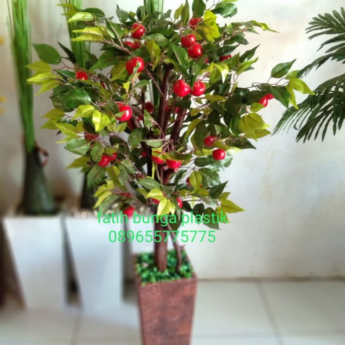 *TOP* POHON APEL POHON HIAS BUNGA PLASTIK ARTIFICIAL