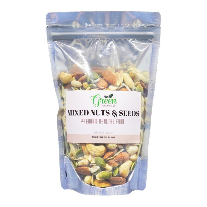 

(Good) MIXED NUTS & SEEDS 250 GRAM PREMIUM - TRAIL MIX NUT & SEED MIXNUT