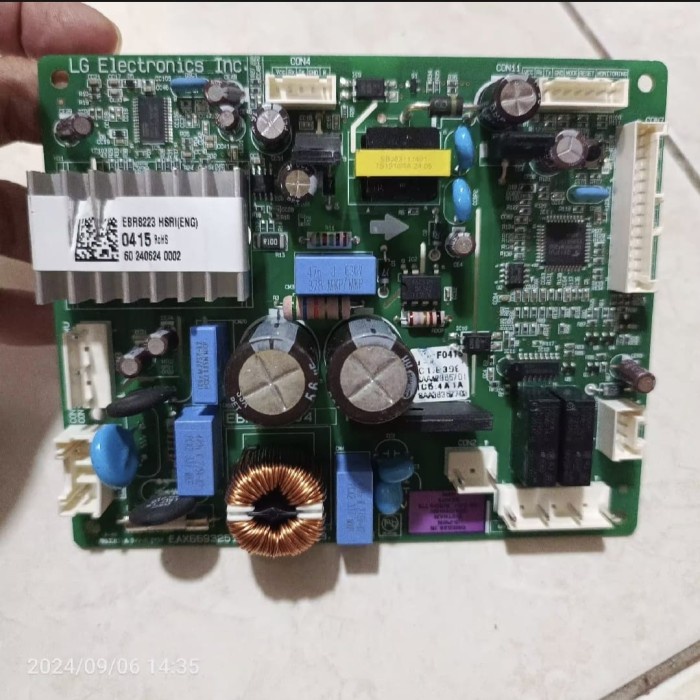 PREMIUM Modul PCB kulkas LG inverter kode part EBR 8223 0415