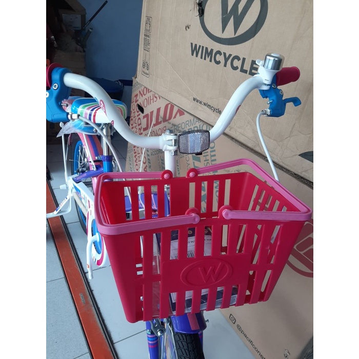 SEPEDA ANAK PEREMPUAN MINI KIDS BIKS 18 INCH WIMCYCLE CLARA