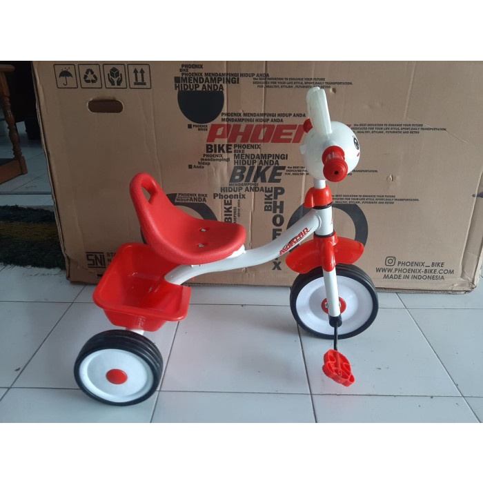 SEPEDA ANAK RODA TIGA / TRICYCLE AVIATOR AT-117 KELINCI MUSIK LAMPU BEST SELLER