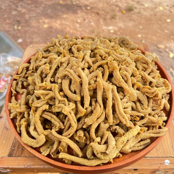 

Kripik Usus Crispy Original 500Gr Cemilan Food Keripik Makanan Camilan Snack