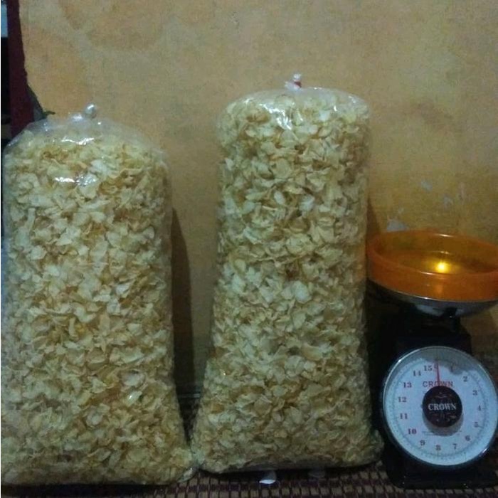 

Kripik Singkong Rasa Ketumbar Berat 250G Dan 500G Keripik