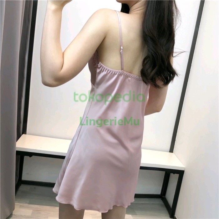 Lingerie Dress Satin Silk/Daster Sexy Lingeries High Quality