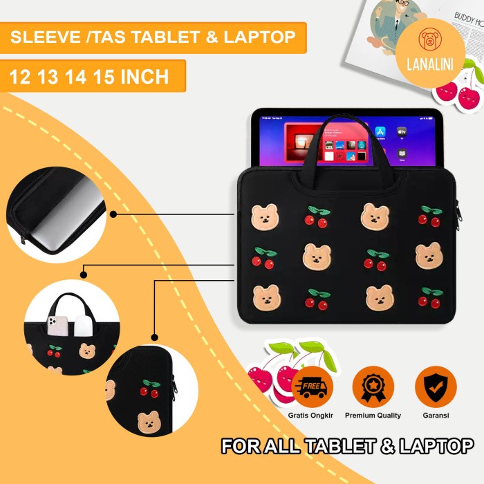 Jt Top Tas Sarung Softcase Apple Tab Ipad Pro 2021 12.9 11 Inci Jinjing Lucu