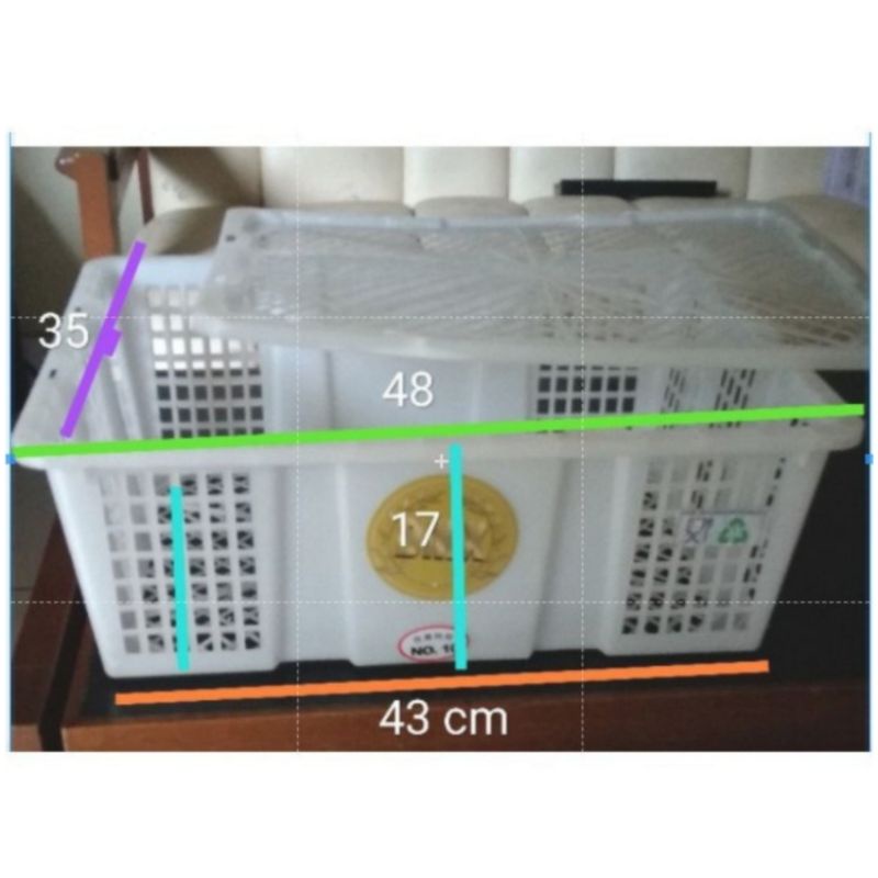 Laris Manis RAK SERBAGUNA / KERANJANG BEKAS BUAH / KERANJANG LENGKENG /RAK BUAH/TEMPAT BARANG