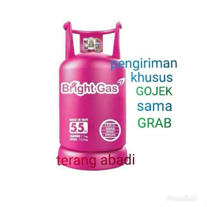 Terbaru Tabung Gas Elpiji Bright Gas 5,5Kg+Isi