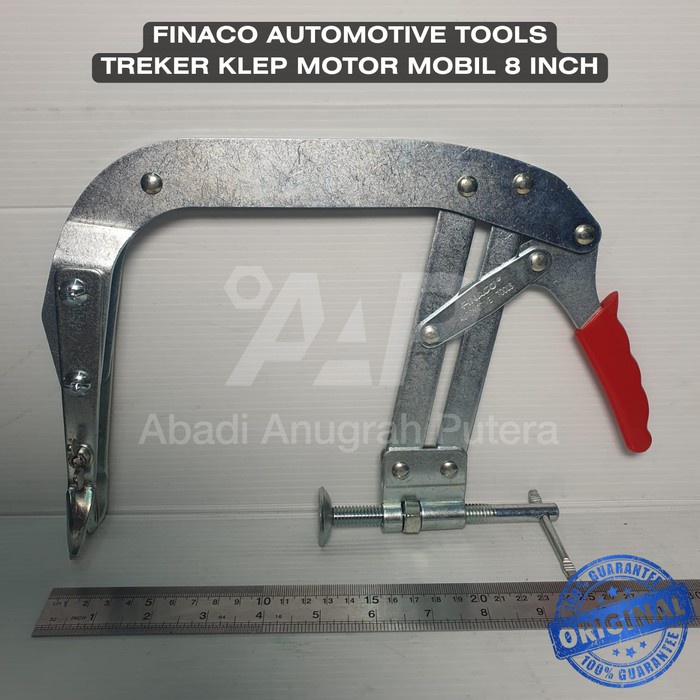 PREMIUM Treker Klep 8" / Treker Klep Motor Mobil / Valve Spring Compressor FINACO Automotive Tools