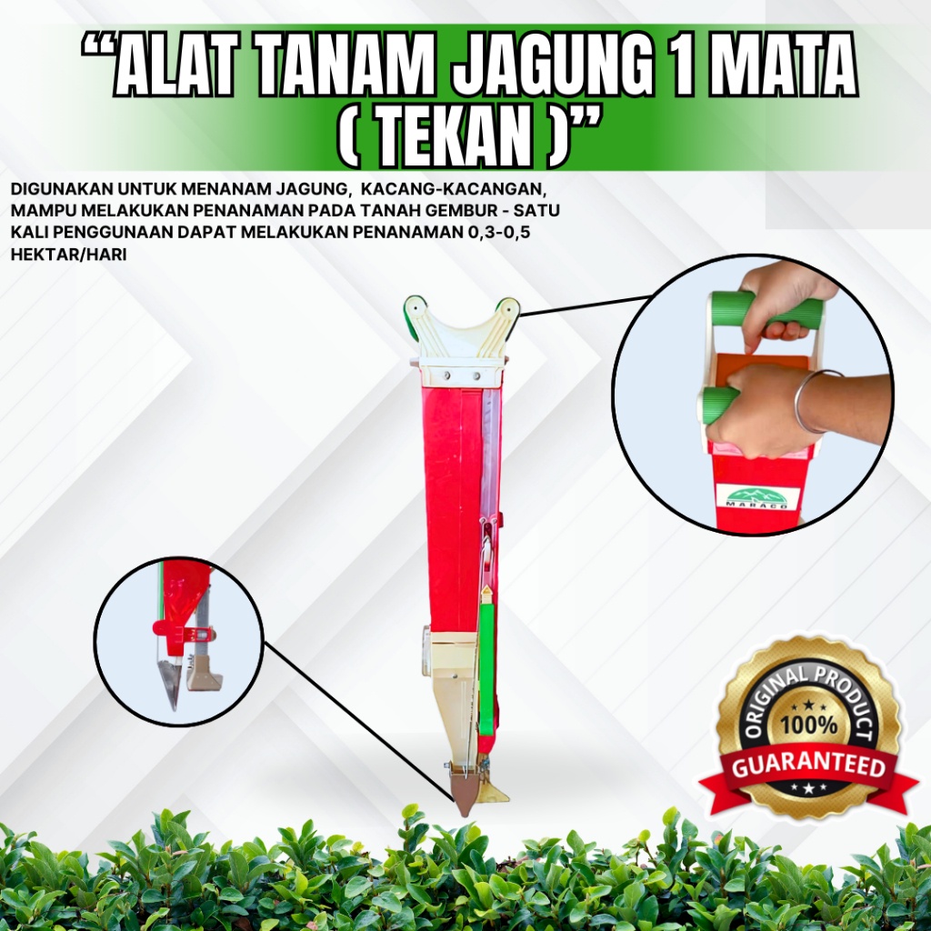 Baru Alat Tanam Jagung 1 Mata ( Tekan ) ( Alat Penanam Jagung A-006 )