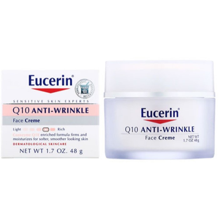 

Eucerin Q10 Anti Wrinkle Face Cream Sensitive Skin 48 Gram