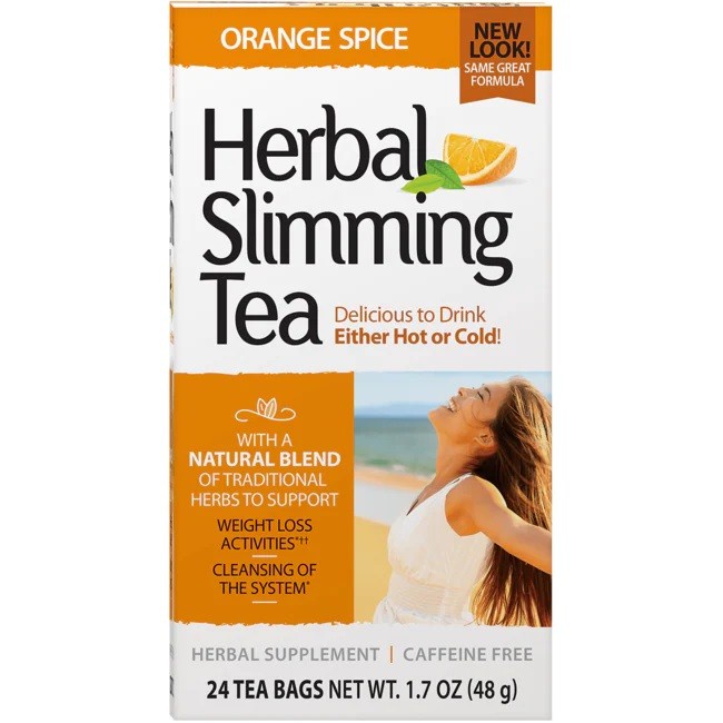 

21St Century Herbal Slimming Tea Orange Spice 24 X 2 Gram