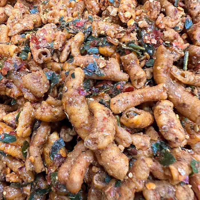 

USUS AYAM CRISPY BUMBU DAUN JERUK MELIMPAH