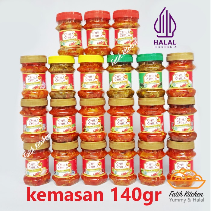 

Chili Chila Sambal 140 gr Halal - Banyak Rasa, Banyak Varian