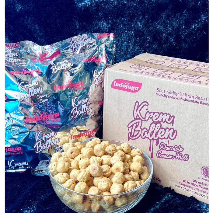 

FLASH SALE - Soes kering isi krim coklat lumer