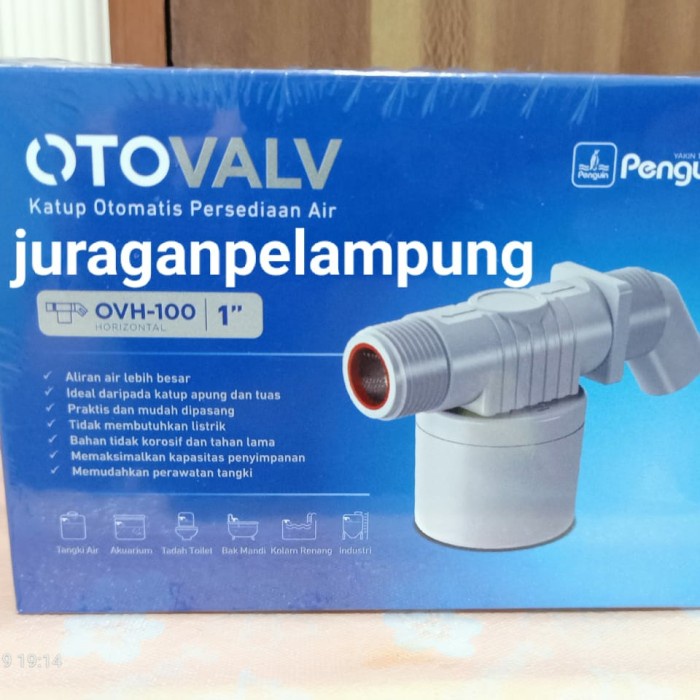 Terlaris Pelampung Toren Otomatis Penguin Otovalv 1" Inch / Kran Air Otomatis