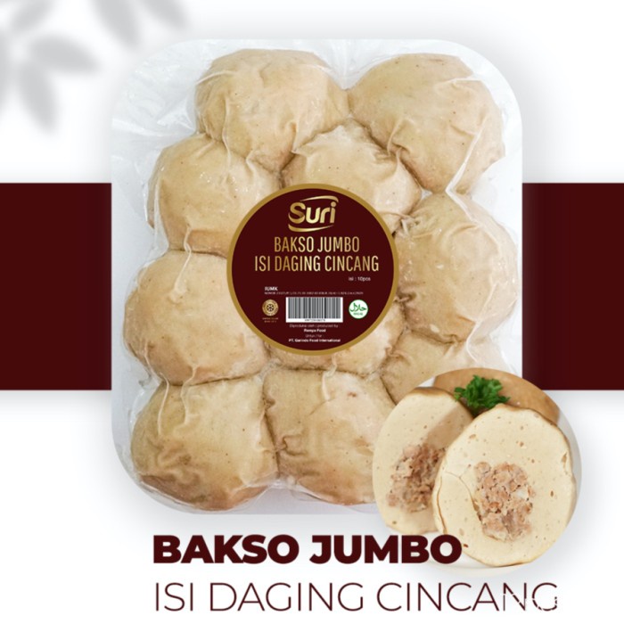 

Promo Terbatas Bakso Jumbo Isi Daging Cincang 10Pcs Aman