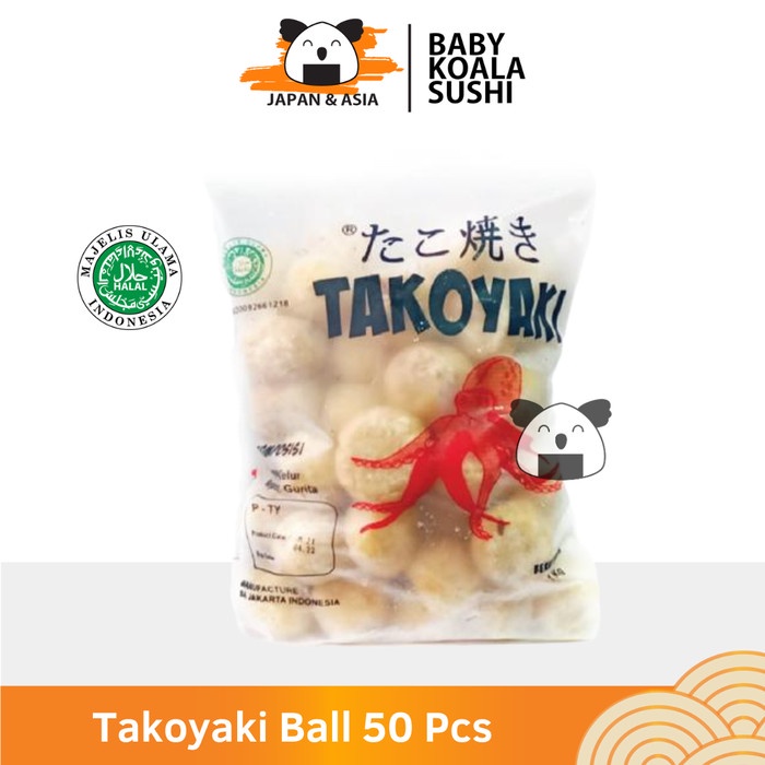 

Promo Terbatas Takoyaki Ball Frozen 10 & 50 Pcs Halal Takoyaki Beku Siap Santap Aman