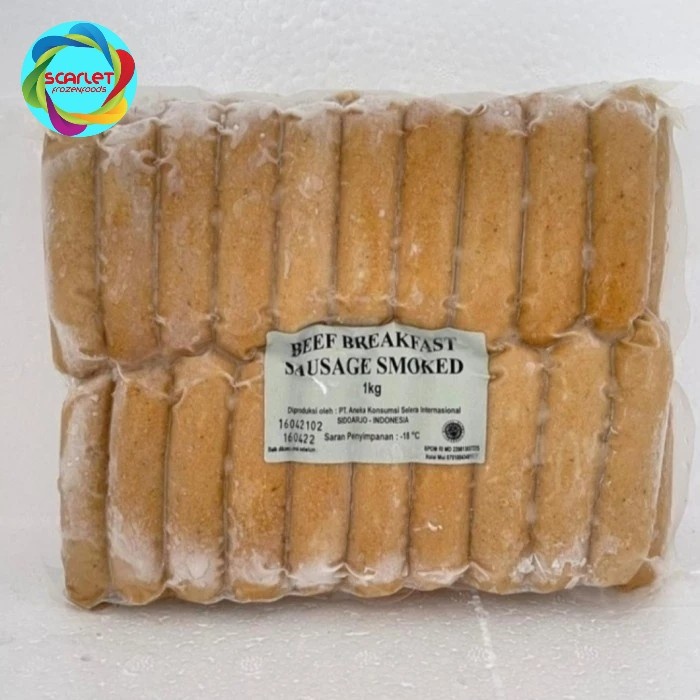 

Smoked Beef Sausage Sosis Sapi 1 Kg