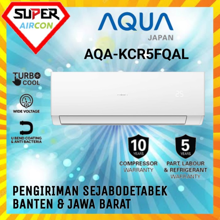 AC AQUA SPLIT 1/2 PK PROMO TERMURAH  /AC AQUA SANYO 0.5 PK
