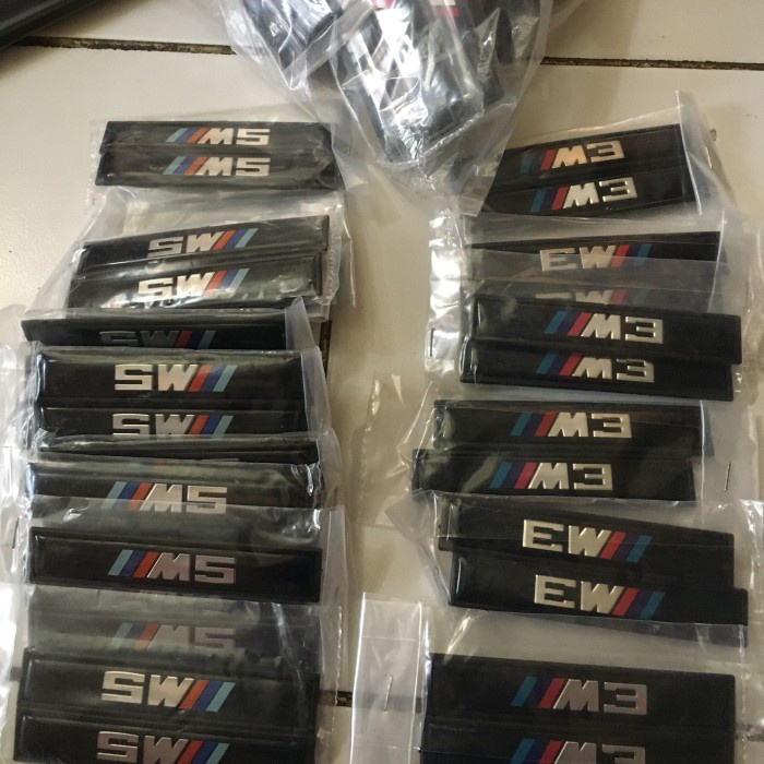 Emblem List Body Molding Bmw E36 M3 E39 M5 Asli 100%