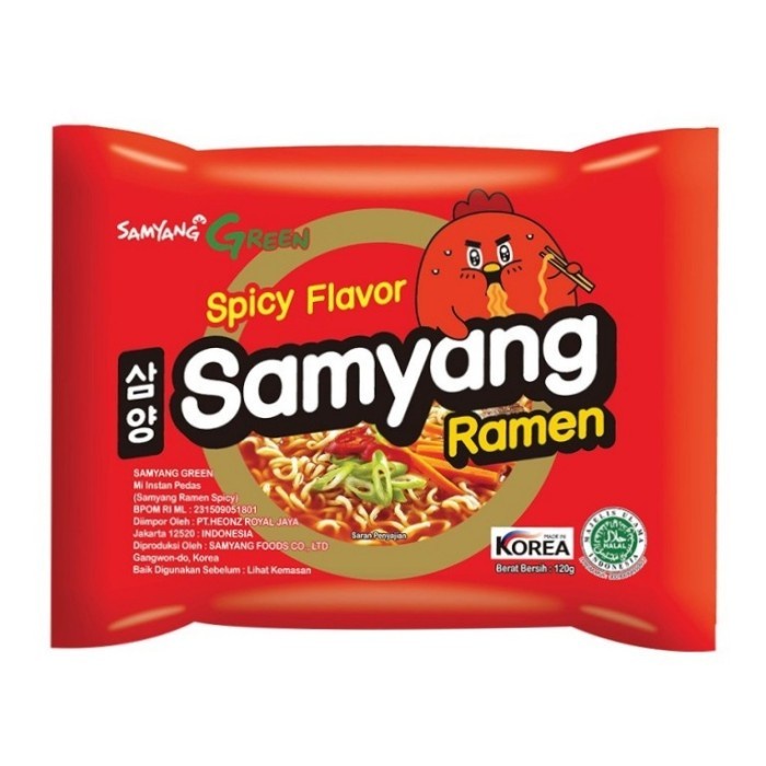 

(BestSeller) Samyang Ramen Korea HALAL Jjajang Spicy Stew Mala Cheese Carbonara