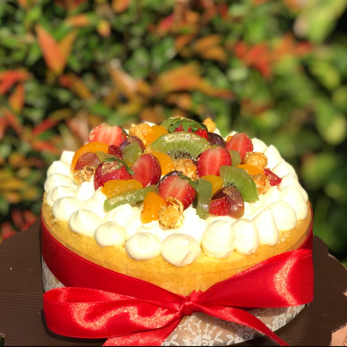 

GLUTEN FREE! Birthday Fruit Cheesecake