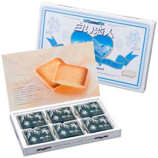 

Shiroi Koibito White Chocolate Cookies isi 12 Pcs (Original Japan)