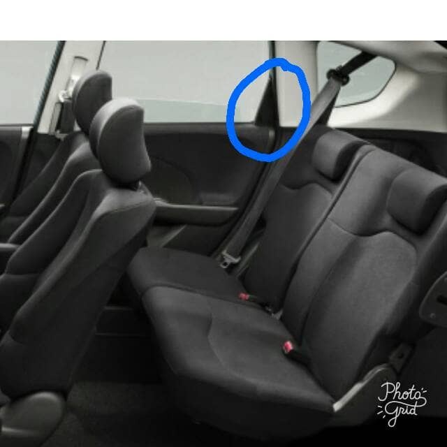 Garnish Cover Segitiga Belakang Dalam Jazz S Rs Ge8 Asli 100%