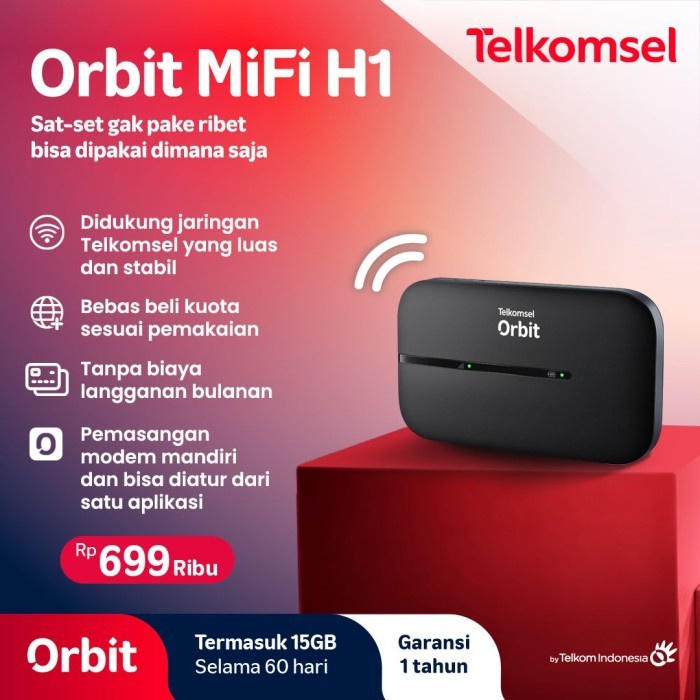 Mifi Modem Wifi Huawei E5577 Max 4G Lte Unlock Free Telkomsel 14Gb