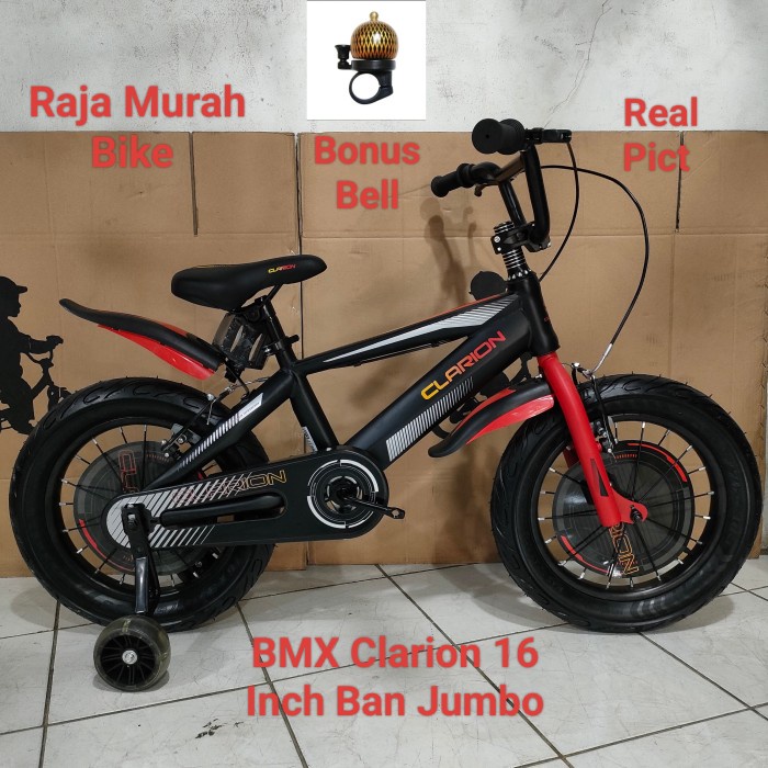 Sepeda Anak Bmx Clarion 16 Inch Ban Jumbo Sepeda Bmx 16 Inch Clarion Kode 291