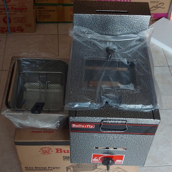 TERLARIS deep fryer butterfly gas / penggorengan ayam