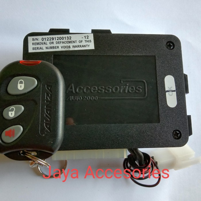Modul Ecu Dan Remote Alarm Original Avanza Type E S 2004 - 2011